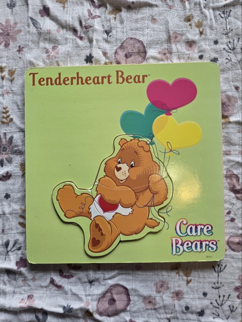 Teanderheart Bear Care Bears Vintage Puzzle
